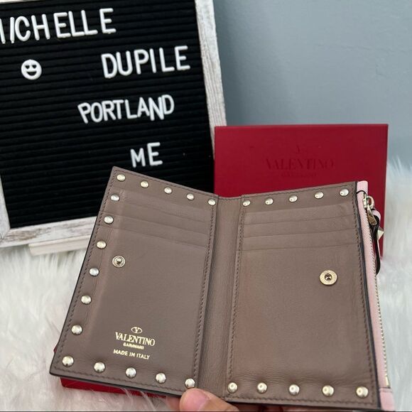 𝅺- Valentino garavani studed card purse holder - Picture 11 of 14